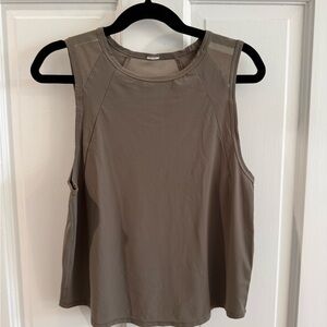 Lululemon Sculpt Cropped Tank Top, Size 0